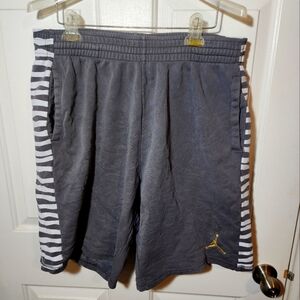 NIKE AIR JORDAN X RETRO 10 FLEECE SHORTS NAVY BLUE NEW SIZE XXL 310805-002